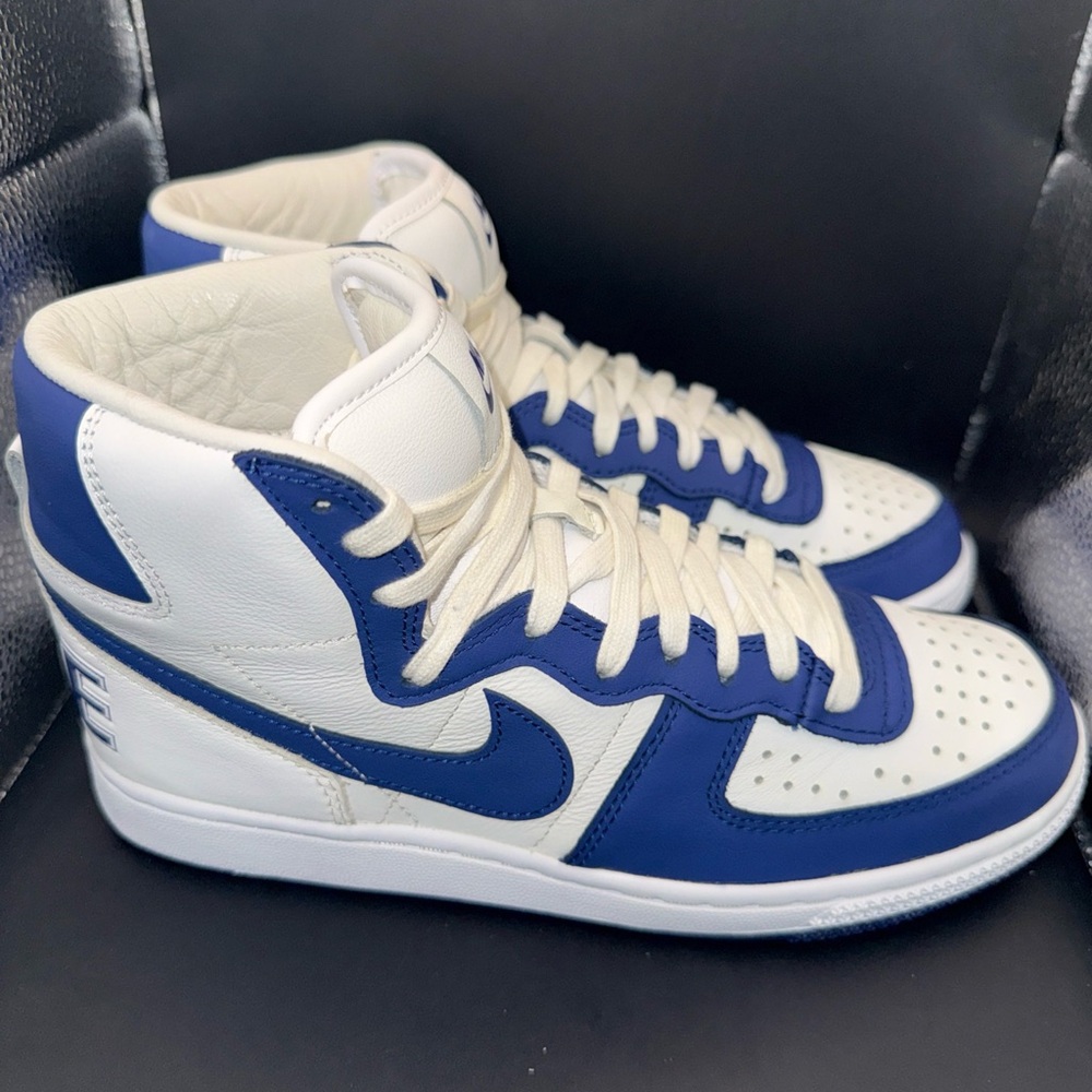 Size 6.5 - Comme des Garçons Homme Plus x Nike Terminator High Navy, FD4159-100 - Picture 5 of 11